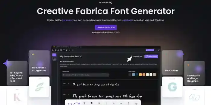 Creative Fabrica Font Generator