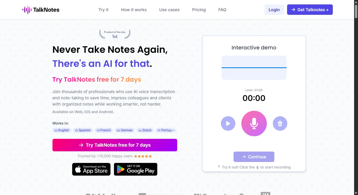 TalkNotes